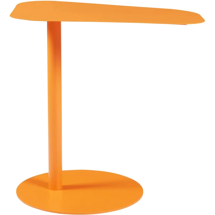 en. casa 'Nastätten' Beistelltisch, Metallgestell, Orange, 50 x 50 x 38 cm – Bild 5