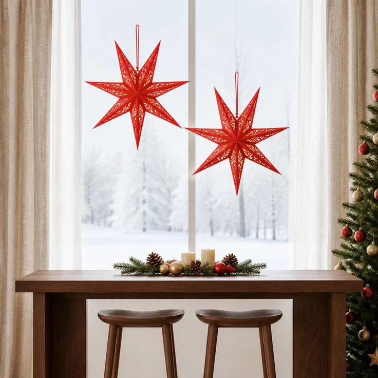 vidaXL Weihnachtsbeleuchtung RAAHE 2 stk. 10 LEDs Warmes Weiß 42056659
