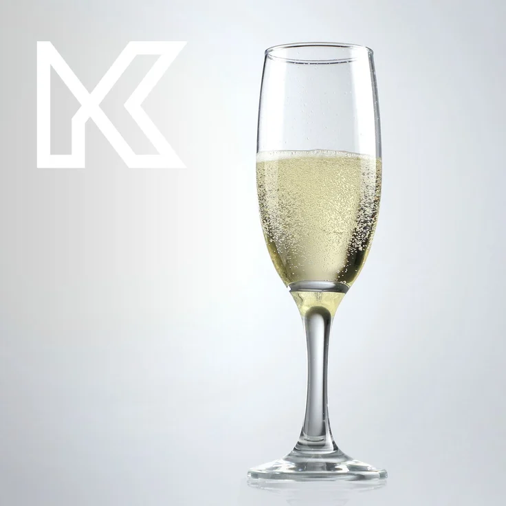 KADAX Champagnergläser Prosecco 190 ml 6-teiliges Gläserset – Bild 7