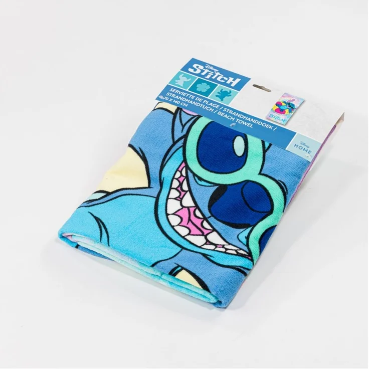 Disney Lilo & Stitch Strandtuch 70 × 140 cm leicht und schnelltrocknend – Bild 3