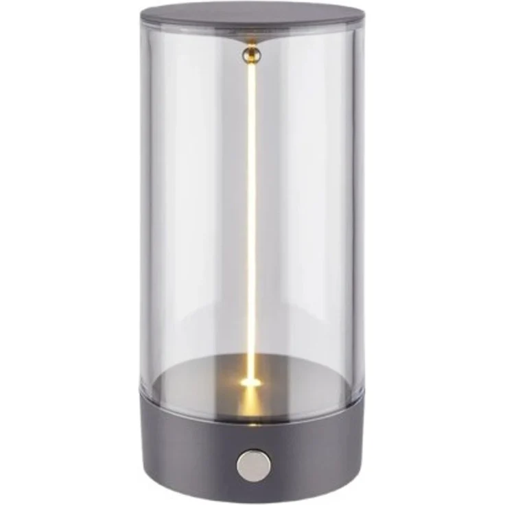 Briloner LED Akku-Tischleuchte Wiggle anthrazit 15 cm warmweiß dimmbar – Bild 5
