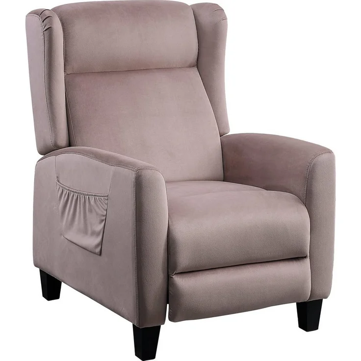 ATLANTIC home collection TV-Sessel Timon, klassischer Ohrensessel mit Relaxfunktion und praktischer Seitentasche – Bild 2