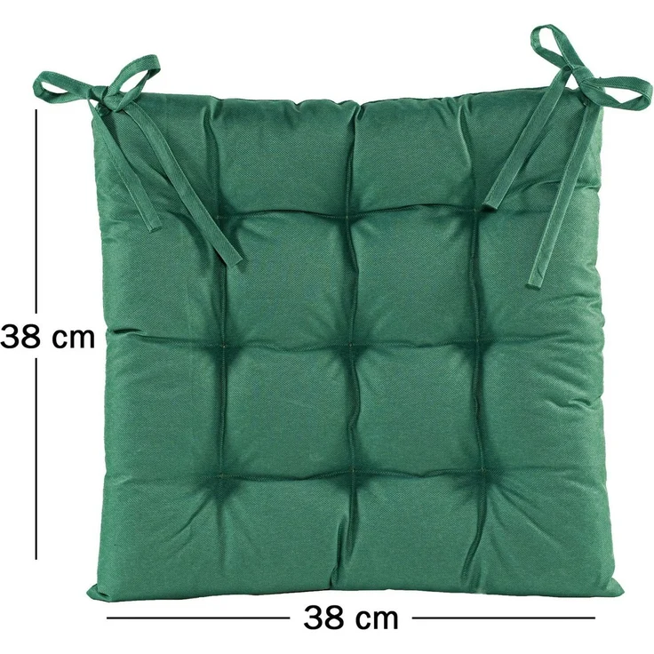 JACK Stuhlkissen JACK Outdoor 38x38cm Sitzkissen Lounge Kissen Sitzkissen Wasserfest, mit Lotus Effekt, robust, strapazierfähig, für Innen & Außen – Bild 2