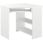 Eckschreibtisch Odin Weiß 83 x 76 cm Vicco