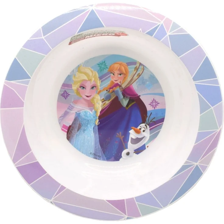 Mikrowellengeschirr Schüssel Ø16 Disney Frozen oder Hello Kitty für Kinder Frozen