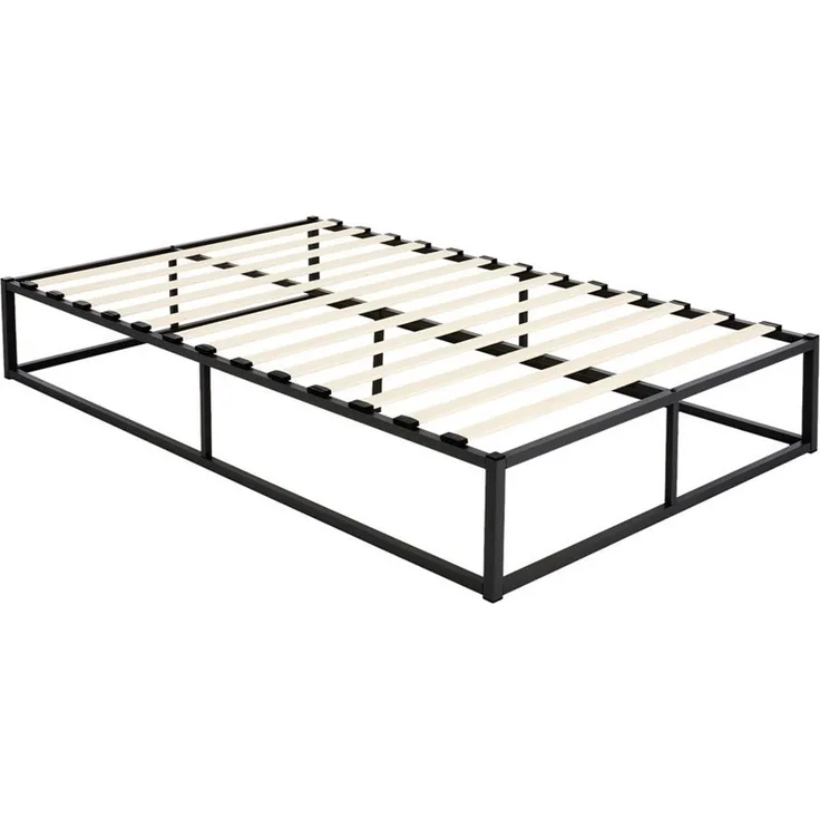 ML-DESIGN Metallbett Bettgestell Bettrahmen Stahlrahmen mit Lattenrost Metallbettrahmen, Einzelbett Paris Einzelbettgestell Gästebett Metall