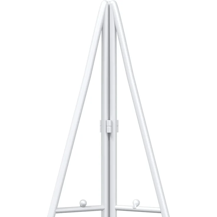 vidaXL Metall Weihnachtsbaum KUOPIO 180 cm Stahl Weiß 42053864 – Bild 5