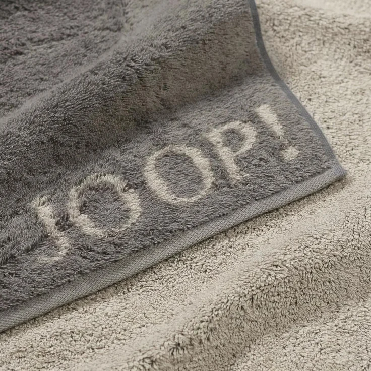 2 Stück Joop! Handtuch Classic Graphit Taupe 1600-70 50x100 – Bild 2