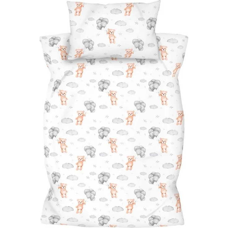 Amilian Kinderbettwäsche 100x135 - Bettwäsche Kinder - Kopfkissenbezug 40x60 cm Babybettwäsche, 2 teilig, 100% Baumwolle, für Mädchen und Jungen – Bild 5