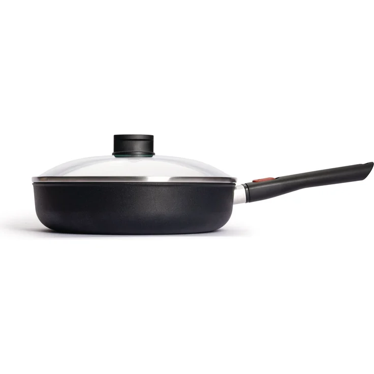 WOLL Hochrandpfanne 1728ELI-Q Eco Lite Ø 28 cm/ H: 7 cm Aluminium Alle Herdplatten Spülmaschinenfest – Bild 4