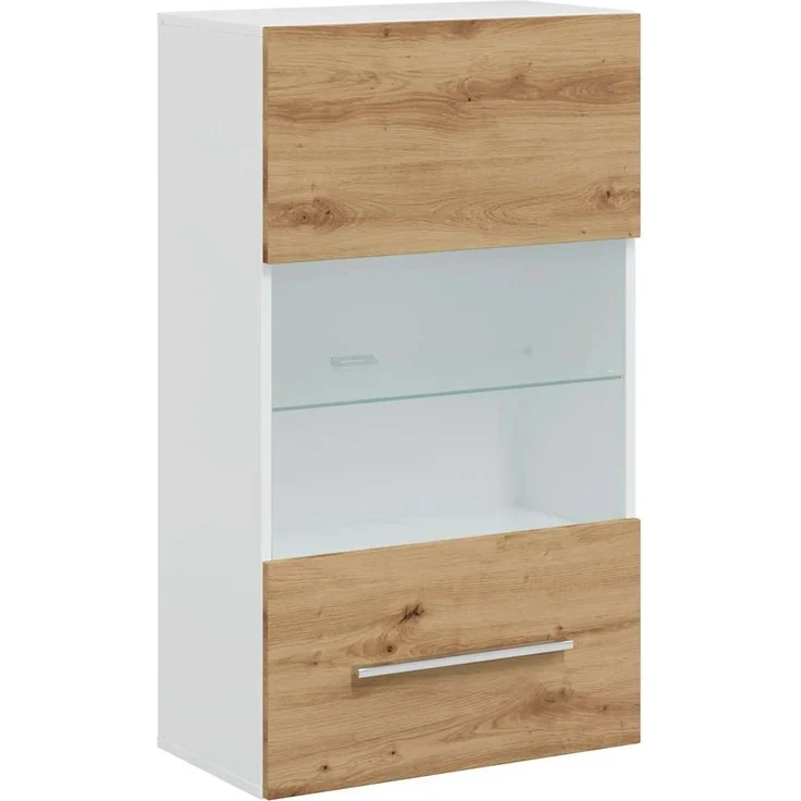 vidaXL 5-tlg. Wohnwand mit LED-Beleuchtung Artisan-Eiche Holzwerkstoff 3324234 – Bild 7
