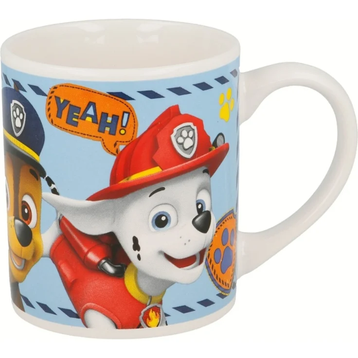 Paw Patrol Kinder Geschirr Set Keramik 3 teilig Teller Schüssel Becher in Geschenkbox – Bild 4