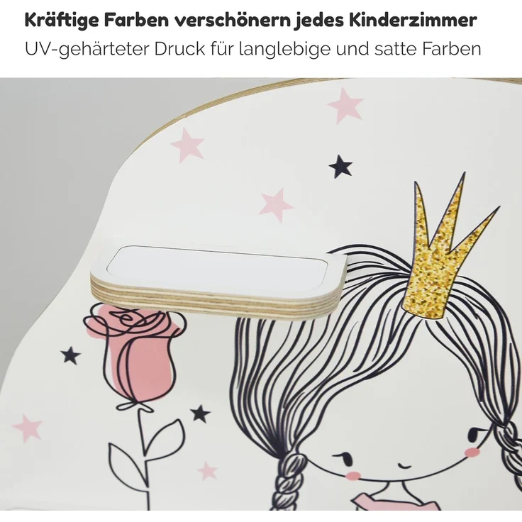 stadtecken Holzregal für Musikbox I Giraffe, mittel I Geeignet für die Toniebox und ca. 30 Tonies I Perfekte Tonie Aufbewahrung im Kinderzimmer I Zum Aufstellen oder Aufhängen – Bild 7