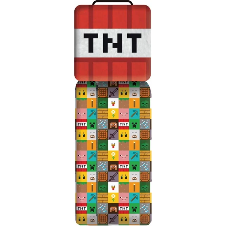 Minecraft Kinderschlafsack 130 × 60 cm mit Reißverschluss – Bild 2