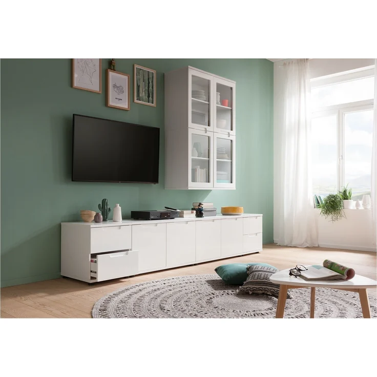 Kommode self Nelli 5 / self Nellli 5, Holzwerkstoff, Weiß, 90 x 52 x 40 cm – Bild 4