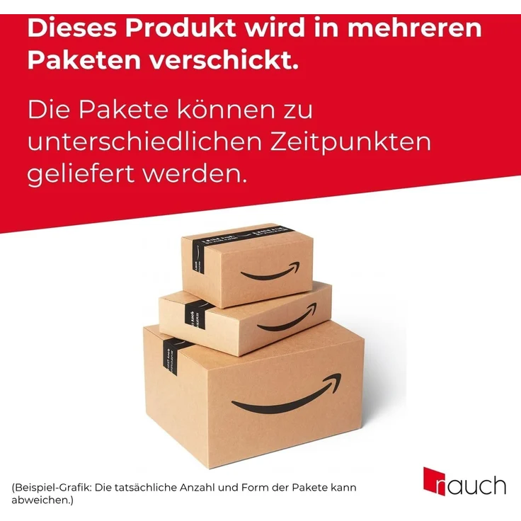 rauch Kleiderschrank, Schwebetürenschrank SUBITO, 2-türig, 1 Spiegeltüre, Alpinweiß, 136 x 197 x 61 cm – Bild 19