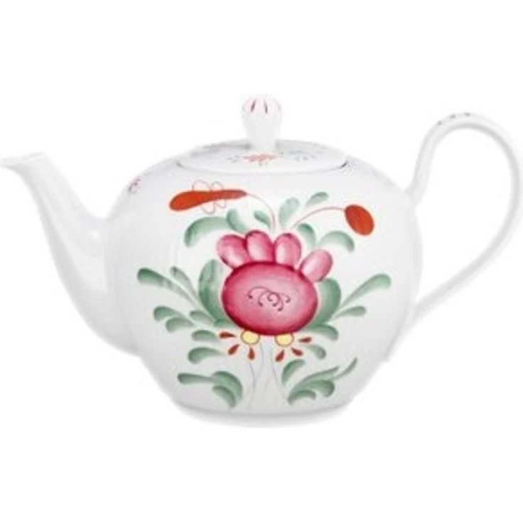 Seltmann Weiden Kanne Amina Ostfriesenrose, 1,5 l, (1-St), Kaffeekanne, Teekanne mit Relief – Bild 4