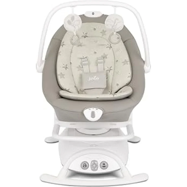 Joie sansa™ 2in1 Babywippe / Babyschaukel Cosmo Tan – Bild 2