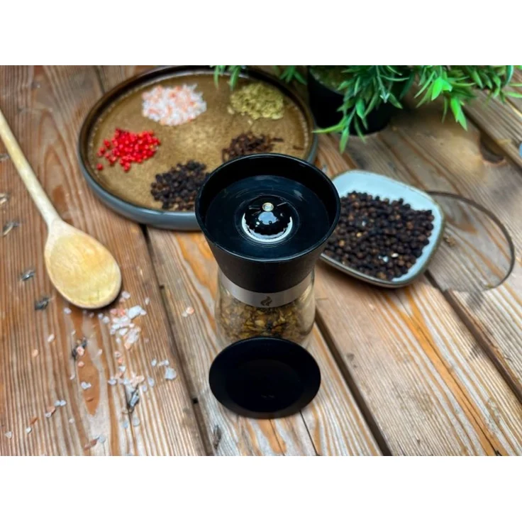Grillfürst Gewürzmühle 3er Set - für Salz, Pfeffer, Gewürze und Gewürzmischungen – Bild 7