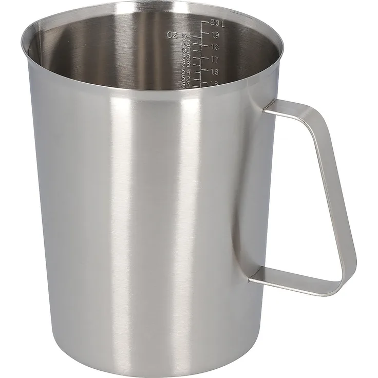 Messbecher aus Edelstahl 2000ml