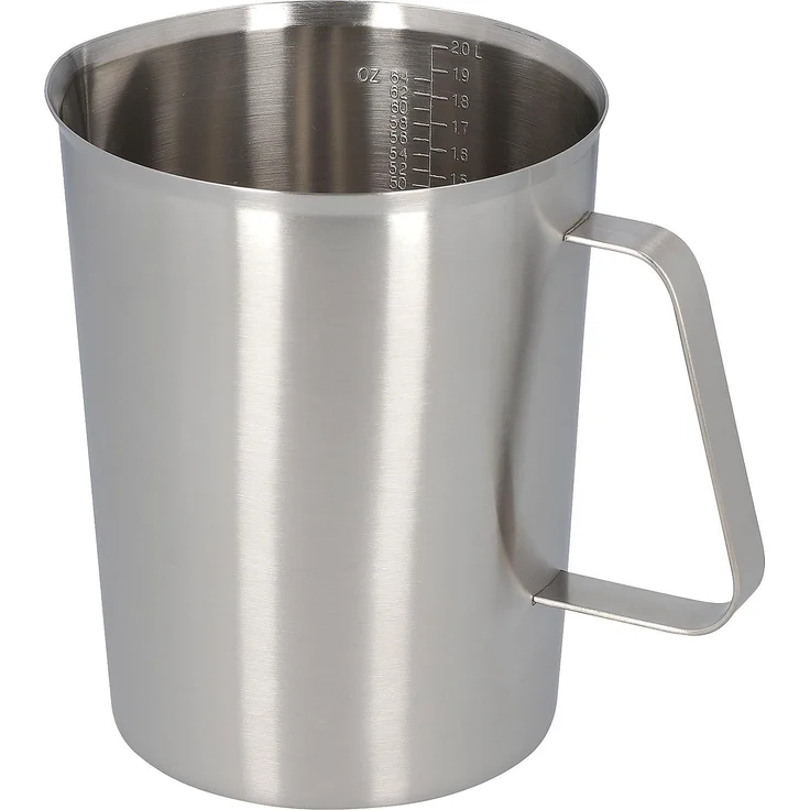 Messbecher aus Edelstahl 2000ml