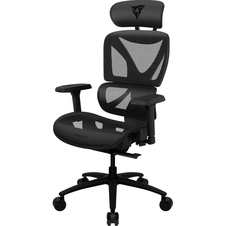 Thunder X3 XTC Mesh Black Bürostuhl - Schwarz - Mesh fabric - Bis zu 120 kg