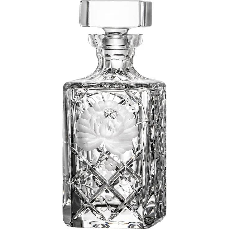 Whiskykaraffe Kristall Sunrose Gold clear (25 cm)