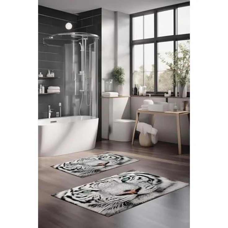 Mijolnir 'CT-5118' Badematten-Set (2-teilig), Mehrfarbig – Bild 2