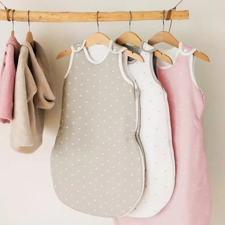 Ehrenkind® Baby Sommerschlafsack Rund | Bio-Baumwolle | Sommer Schlafsack Gr. 86/92 Flieder | Schlafsack Baby Schlafsack Kinder – Bild 5