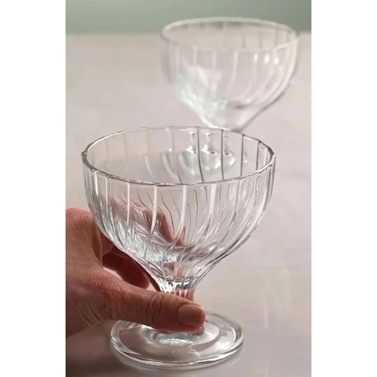 Hermia Concept 'PB-51819' Eisbecher-Set aus Glas (2-teilig), Transparent, 10 x 10 x 10,5 cm, 240 ml – Bild 2