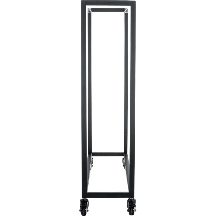 DELUKE® Kaminholzregal innen Metall BETTA - mit Rollen, 25x80x100 Brennholzregal innen Kaminholzständer Kaminholzhalter Feuerholzregal Innen Holz stapeln Wohnzimmer – Bild 6