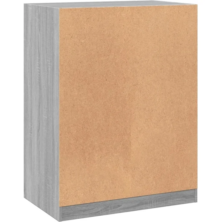 vidaXL Kleiderschrank Grau Sonoma 77x48x102 cm Holzwerkstoff 840826 – Bild 2