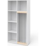 Kinderregal Marvin Weiß 72 x 143 cm Vicco