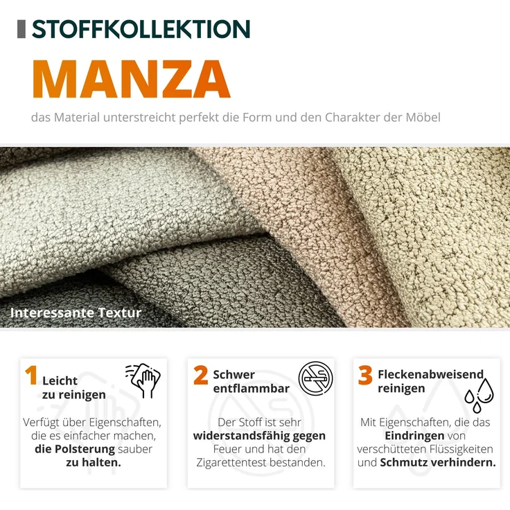 Polsterhocker Orkan Klein (Farbe: Manza 04) – Bild 5