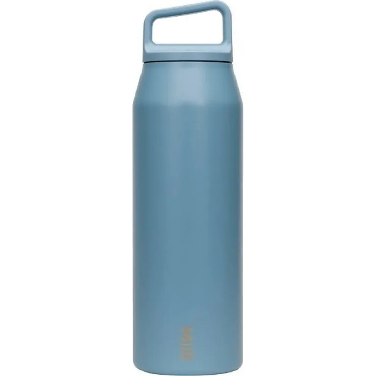 MiiR MiiR - Weithalsflasche Grau Blau - Thermoflasche 590ml