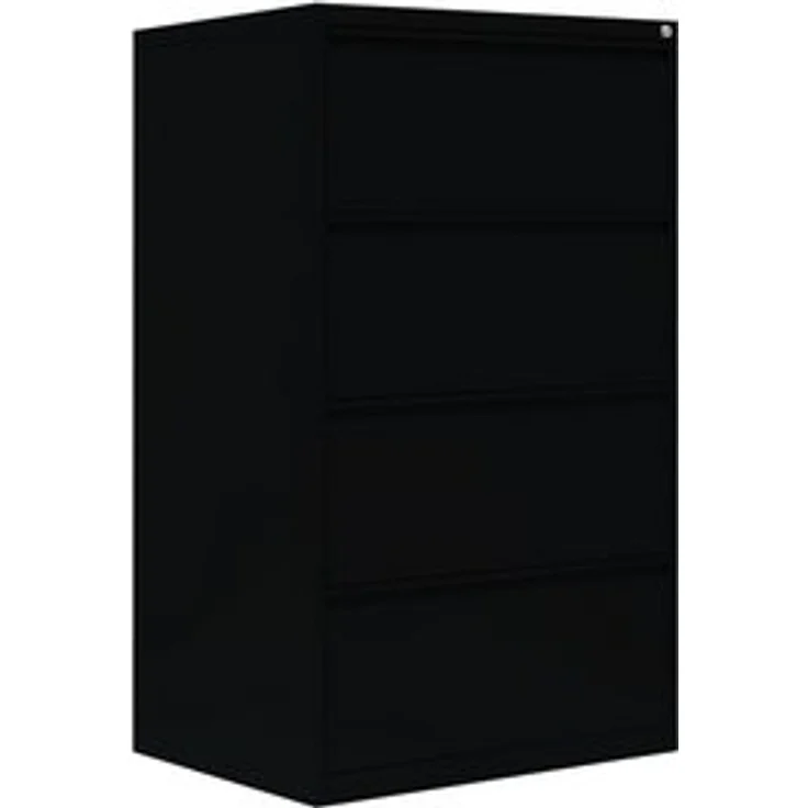 Steelboxx Hängeregisterschrank für DIN A4 Hängemappen 132x76x62cm mit 4 Schüben (1-St) Hängeregisterschrank – Bild 4