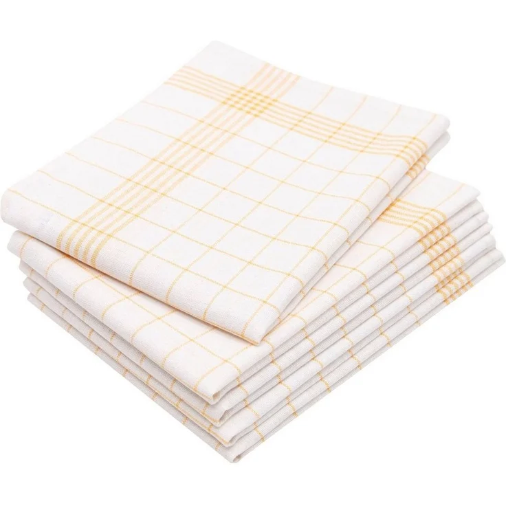 ZOLLNER Geschirrtuch, (Spar-Set, 5-tlg), 50 x 70 cm, 50% Baumwolle, 50% Leinen, vom Hotelwäschespezialisten – Bild 5