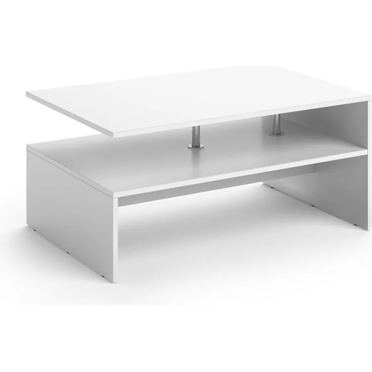 Couchtisch Amato Weiß 90 x 60 cm Vicco