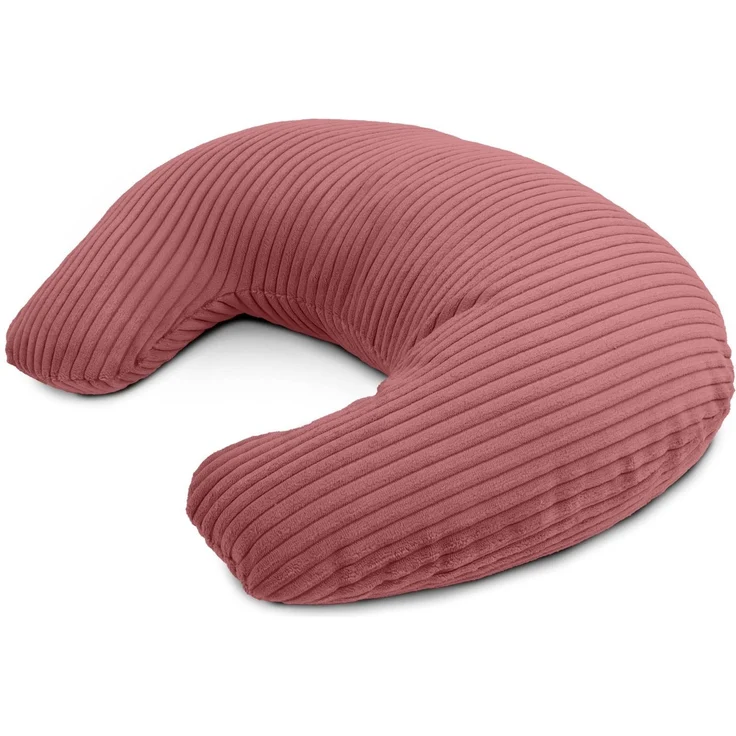 Amilian Stillkissen - Lagerungskissen - Schwangerschaftskissen mit Füllung und Bezug, Stillmond - Stillhörnchen - pregnancy pillow, für Mütter und Babys – Bild 1