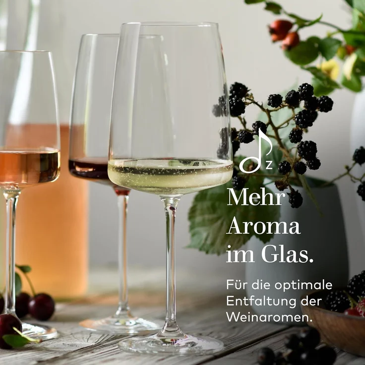 Zwiesel Glas VIVID SENSES kraftvoll & würzig Weinglas 2er Set – Bild 6