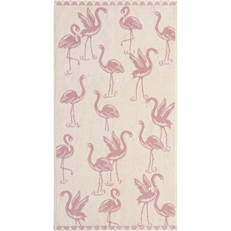 Next Handtuch Handtuch Flamingo mit Glitzerdetails, (1-St) – Bild 1