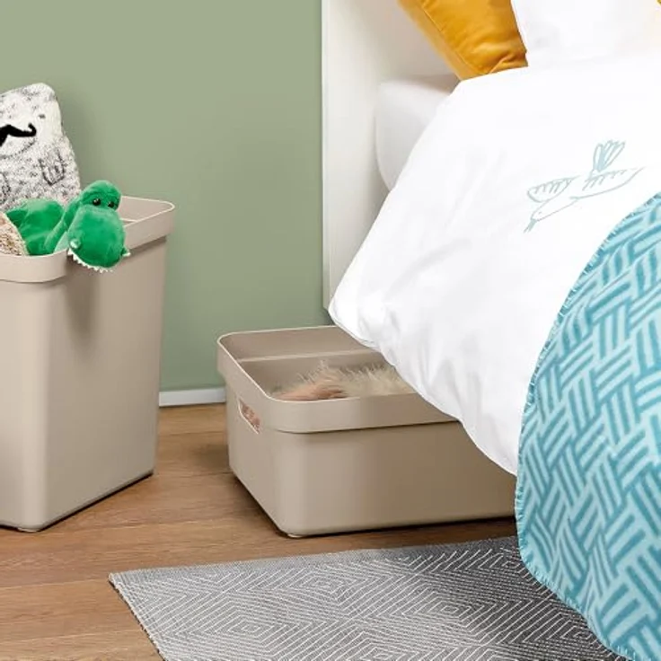 Sigma home Aufbewahrungsbox 24L beige – Bild 3