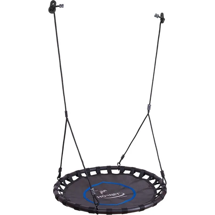 HUDORA 72163 'Hornet' Nestschaukel, 90 Ø cm, ab 4 Jahren, bis 100 kg belastbar, schwarz-blau