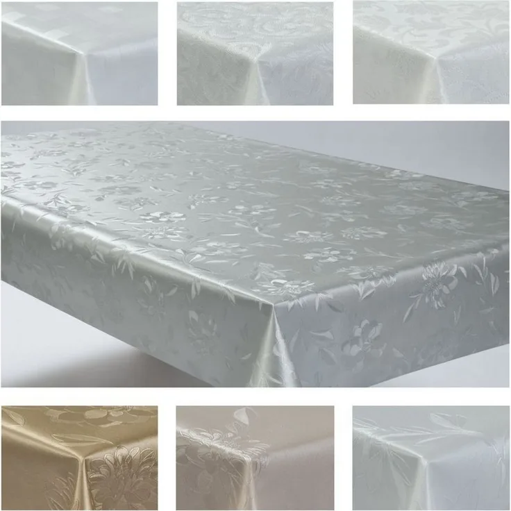 laro Tischdecke Wachstuchtischdecke Floral Classic PVC Eckig