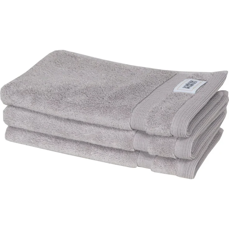 SCHÖNER WOHNEN-Kollektion Gästehandtuch Cuddly, Frotteevelours (3-St), schnell trocknende Airtouch-Qualität – Bild 1