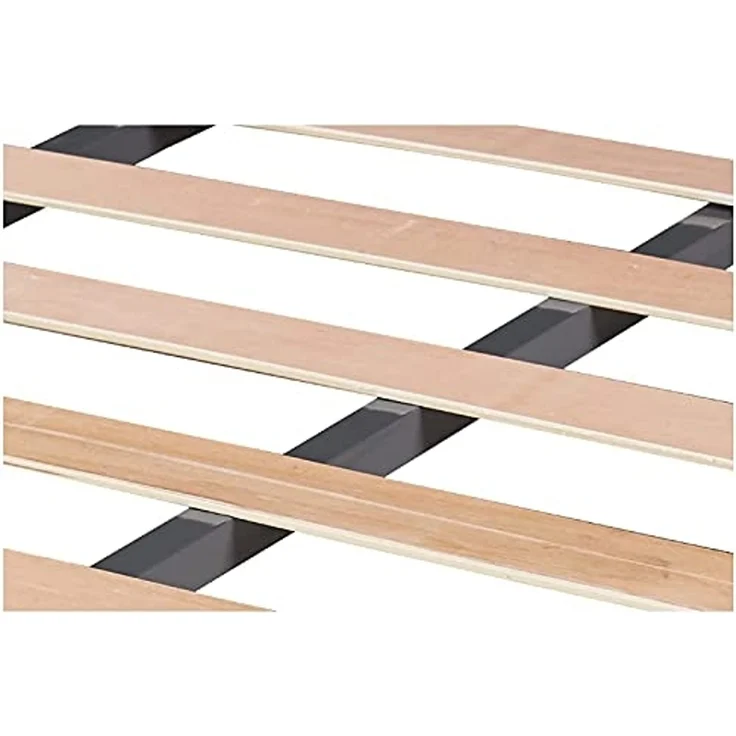 DUÉRMETE ONLINE - Lattenrost Basic Struktur 30 x 30 mm mit Beinen, Stahlrohr 30 x 30 mm, Epoxidfarbe Grau, 90 x 190 – Bild 3
