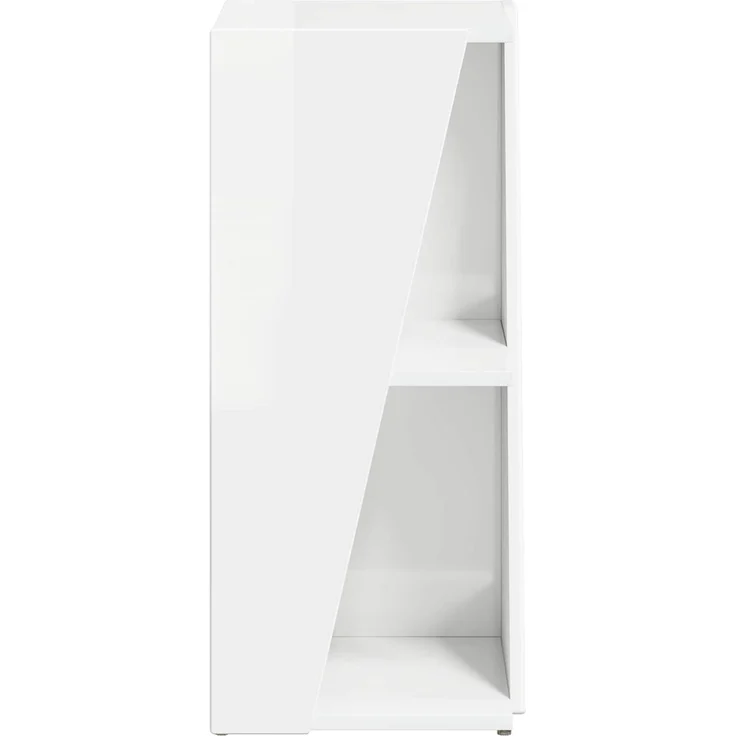 vidaXL Seitenregal Hochglanz Weiß 33 x 32 x 70,5 cm Holzwerkstoff 892411 – Bild 6