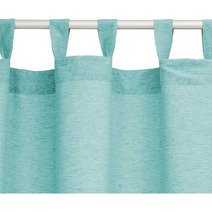 Bestlivings Vorhang (1 St), Schlaufen, blickdicht, Gardine 140x245 cm - Leinen Optik - Schlaufen / Kräuselband – Bild 3