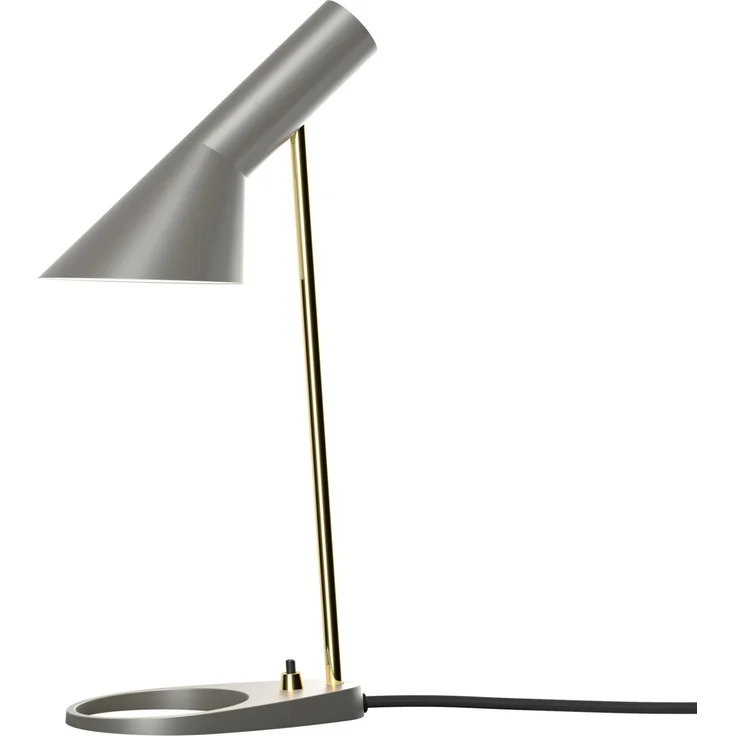 AJ Mini Tischleuchte Messing/Grau – Bild 1