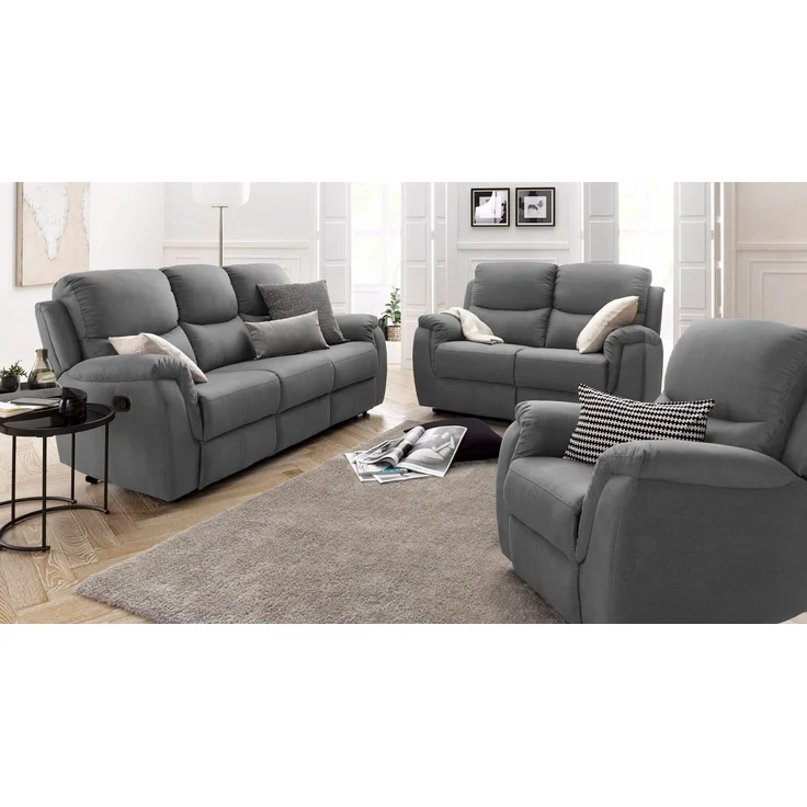 ATLANTIC home collection 2-Sitzer Diana, mit Relaxfunktion und Federkern, hohe Belastbarkeit – Bild 2
